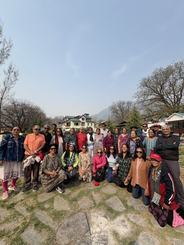 photo of clients at vaishnaw devi temple